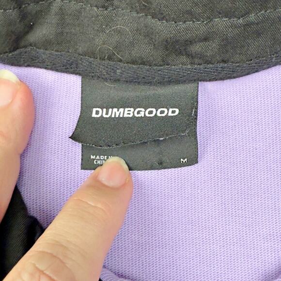 DumbGood Invader Zim Nickelodeon Adult Purple Polo Shirt MEDIUM Cartoon Kidcore - Picture 4 of 7